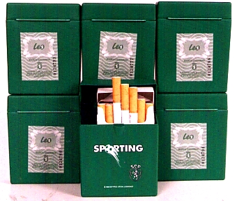 Cigarreira e Isqueiro do Sporting